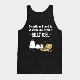 Billy Joel // Aesthetic Vinyl Record Vintage // Tank Top